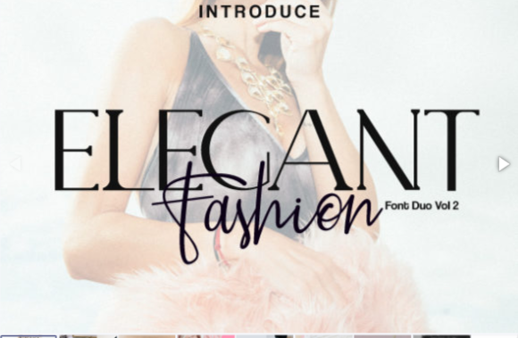 Elegant Fashion Duo Font – Stylish Script & Sans from Elegant Fonts